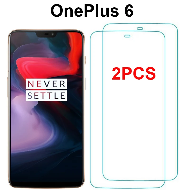 2 шт. Защитная пленка для экрана OnePlus 6 Premium закаленное стекло Oneplus6 A6000 One Plus 1 + |