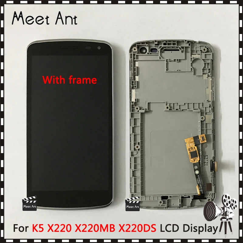High Quality 5.0'' For LG K Series K5 X220 X220MB X220DS LCD Display Screen With Touch Screen Digitizer Assembly
High Quality 5.0'' For LG K Series K5 X220 X220MB X220DS LCD Display Screen With Touch Screen Digitizer Assembly