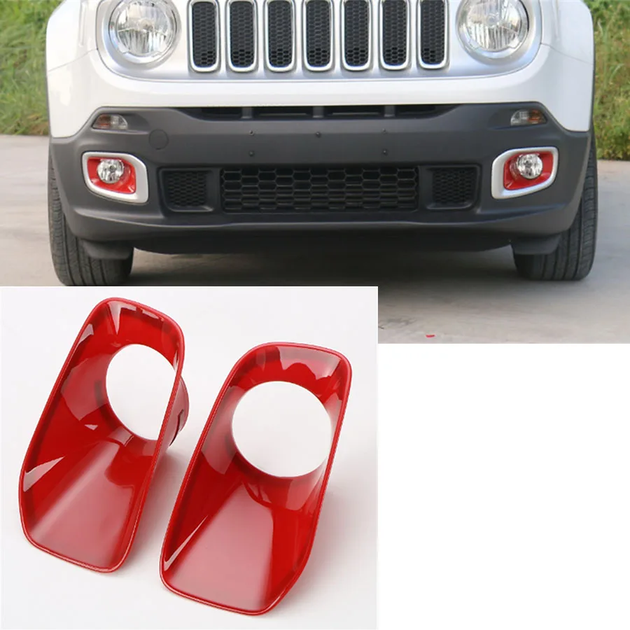 Для Jeep Renegade 2015 2016 Хром ABS 2 шт./компл. внешняя Передняя противотумансветильник фара декоративная рамка обшивка чехол для стайлинга автомобиля
Для Jeep Renegade 2015 2016 Хром ABS 2 шт./компл. внешняя Передняя противотумансветильник фара декоративная рамка обшивка чехол для стайлинга автомобиля