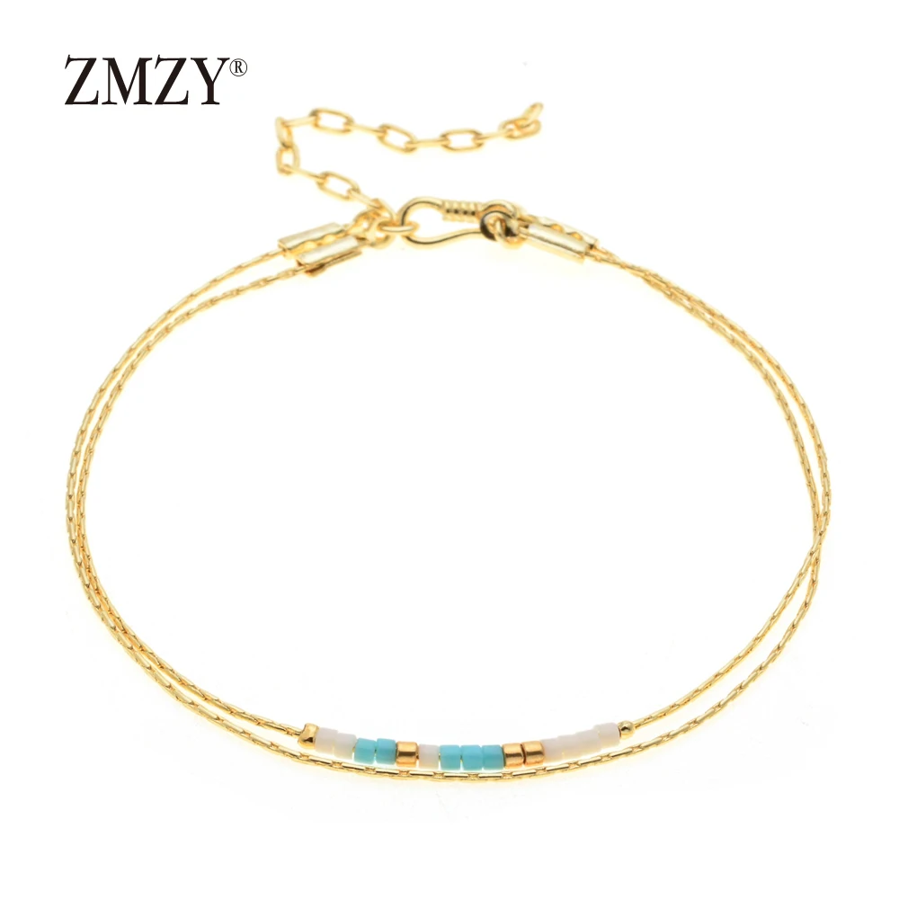 ZMZY Boho Gold Color Chain Bracelet Women Delicate Dainty Adjustable Thin Wedding Bracelet Jewelry Gift Friendship Bracelets
ZMZY Boho Gold Color Chain Bracelet Women Delicate Dainty Adjustable Thin Wedding Bracelet Jewelry Gift Friendship Bracelets