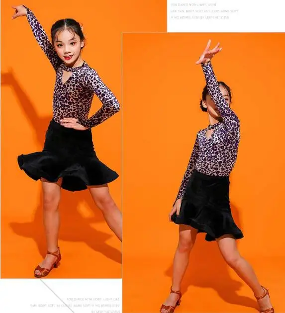 new kids latin Rumba cha cha salsa tango vestido latino Latin dance dress competition black leopard print
new kids latin Rumba cha cha salsa tango vestido latino Latin dance dress competition black leopard print