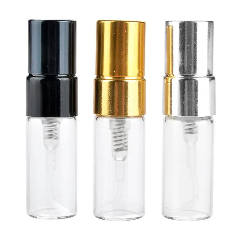 3ML Travel Refillable Glass Perfume Bottle With UV Sprayer Cosmetic Pump Spray Atomizer Silver Black Gold Cap LX6775
3ML Travel Refillable Glass Perfume Bottle With UV Sprayer Cosmetic Pump Spray Atomizer Silver Black Gold Cap LX6775