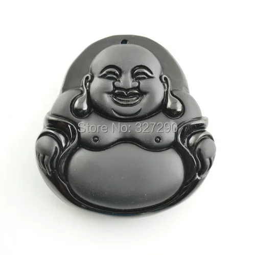 Natural Black Obsidian Maitreya Stone Pendants & Necklace Matte Laughing Buddha Thai lucky Women Jewelry
Natural Black Obsidian Maitreya Stone Pendants & Necklace Matte Laughing Buddha Thai lucky Women Jewelry