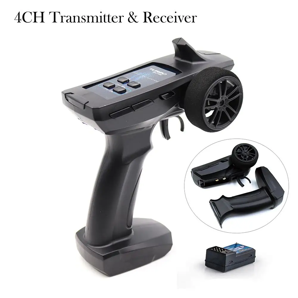 For TURBO 2.4GHz 91805G 4CH Radio Transmitter Controller Remote Control Receiver For RC Drone Car Boat Toy Parts
For TURBO 2.4GHz 91805G 4CH Radio Transmitter Controller Remote Control Receiver For RC Drone Car Boat Toy Parts