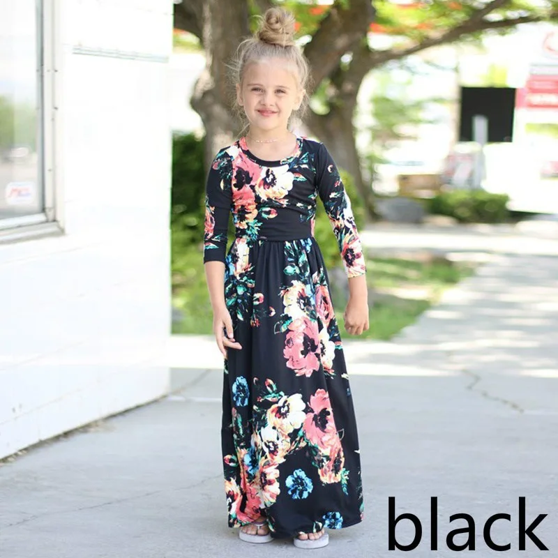 Girl Dress Kids Long Dresses Europe and America Style Three Quarter Sleeve Flowers Princess Cotton Comfortable Clothes 12M-10T
Girl Dress Kids Long Dresses Europe and America Style Three Quarter Sleeve Flowers Princess Cotton Comfortable Clothes 12M-10T