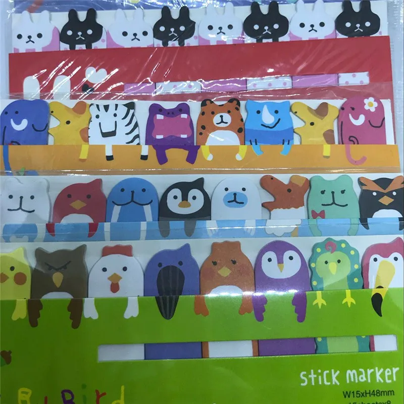 120 Page Memo Pad Sticky Note Kawaii Animal Bookmark Marker Memo Index Tab School Office Supplies
120 Page Memo Pad Sticky Note Kawaii Animal Bookmark Marker Memo Index Tab School Office Supplies