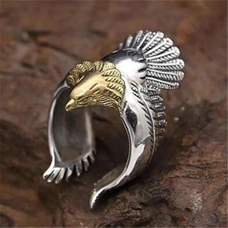 Retro Eagle Wings Open Ring For Men Ring Fashion Party Jewelry1 Pcs Gold Silver Color Retro Eagle Wings Ring Women Accessories
Retro Eagle Wings Open Ring For Men Ring Fashion Party Jewelry1 Pcs Gold Silver Color Retro Eagle Wings Ring Women Accessories