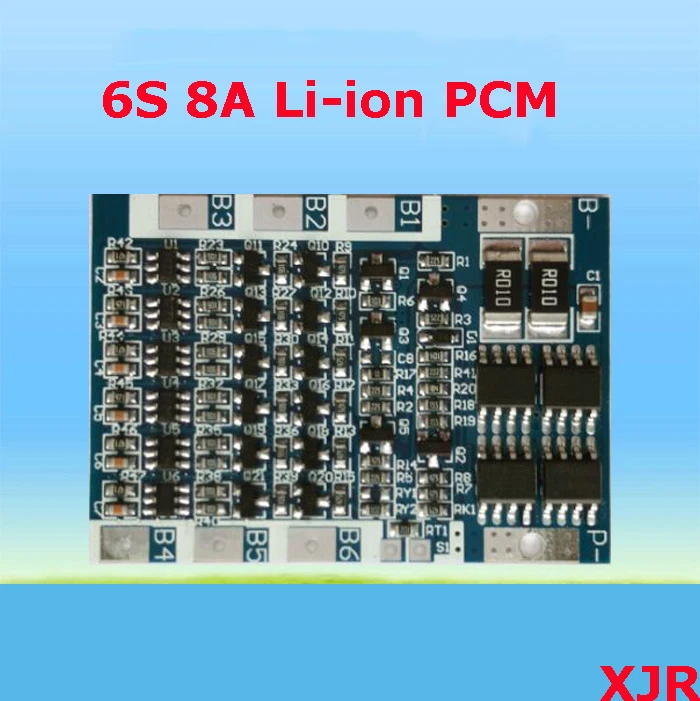 6S 8A 25 2 V Защитная печатная плата литий-полимерного аккумулятора BMS/PCM/PCB для 6