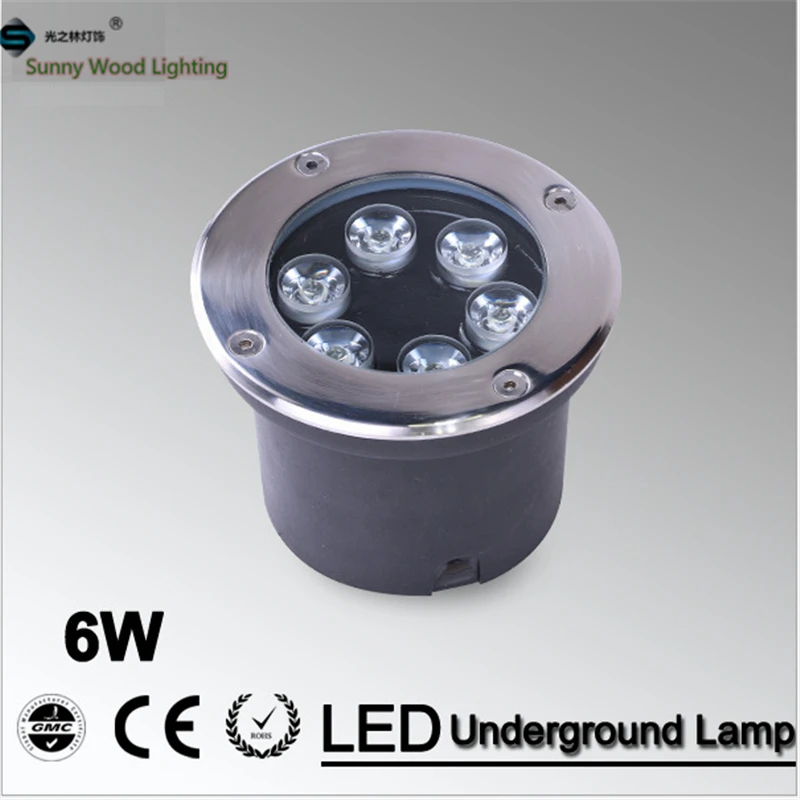 LED underground lamps 6W inground light ip68 built in outdoor lighting 24VAC LUL-A-6W 3years warranty | Освещение