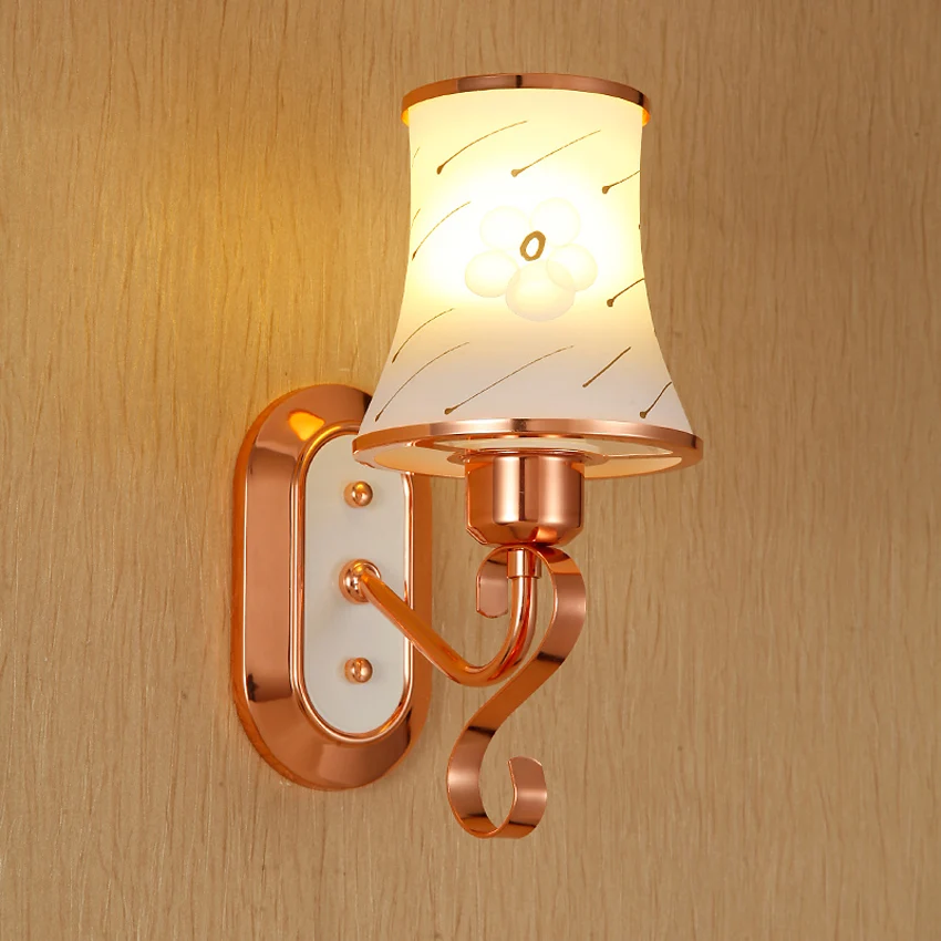 Modern glas Lampshade Led Wall Lamp,1-2 Heads Painting Pattern Wall Light for Aisle hotel bedroom bedside Home Lighting Fixtures
Modern glas Lampshade Led Wall Lamp,1-2 Heads Painting Pattern Wall Light for Aisle hotel bedroom bedside Home Lighting Fixtures