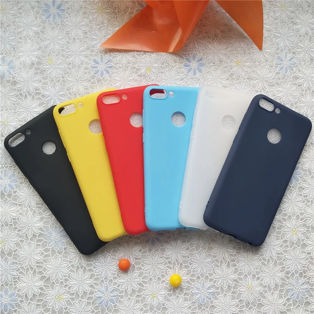 Macarons Цвет мягкий чехол TPU для huawei наслаждаться 7 s высокое качество конфеты полный