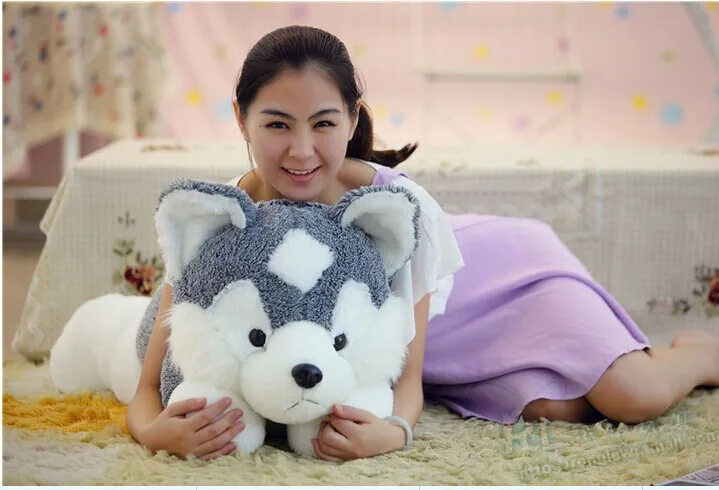 middle husky dog toys plush gray husky dog doll simulation husky dog toy birthday gift about 75cm
middle husky dog toys plush gray husky dog doll simulation husky dog toy birthday gift about 75cm
