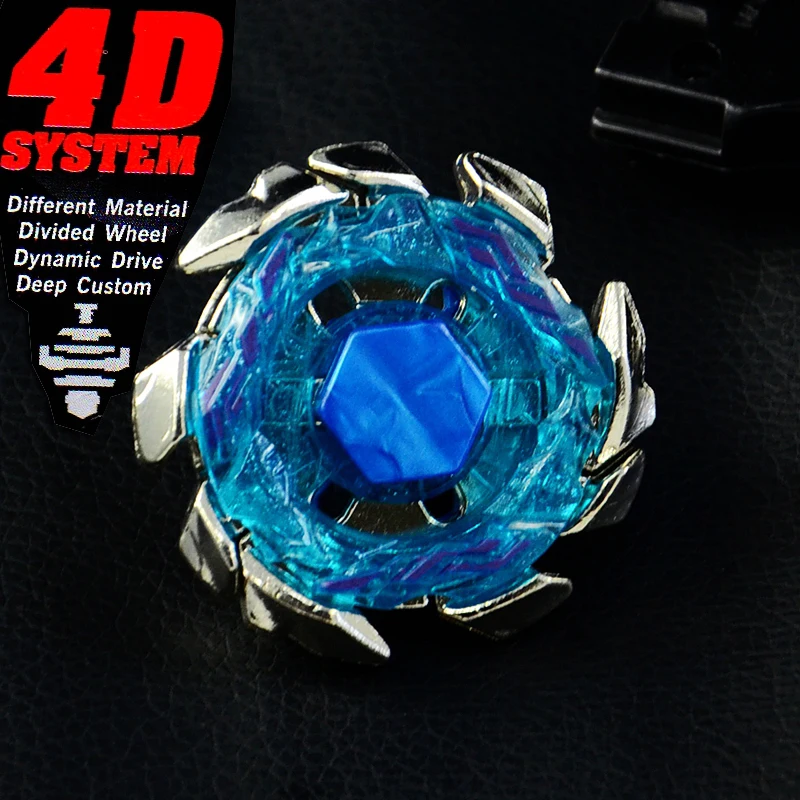 Новинка Волчок Beyblades Burst 4D металлический Спиннинг пусковая установка топовый