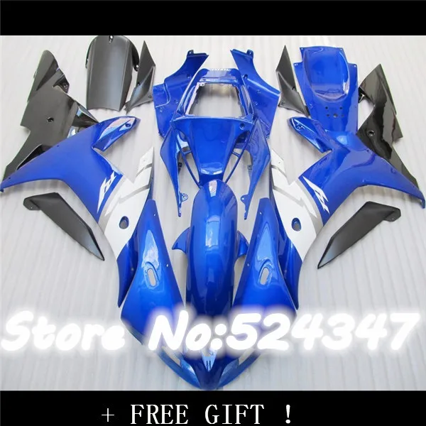 Fei-100% molding for fairing kit 2002 2003 white blue black fairings YZF R1 02 03
Fei-100% molding for fairing kit 2002 2003 white blue black fairings YZF R1 02 03