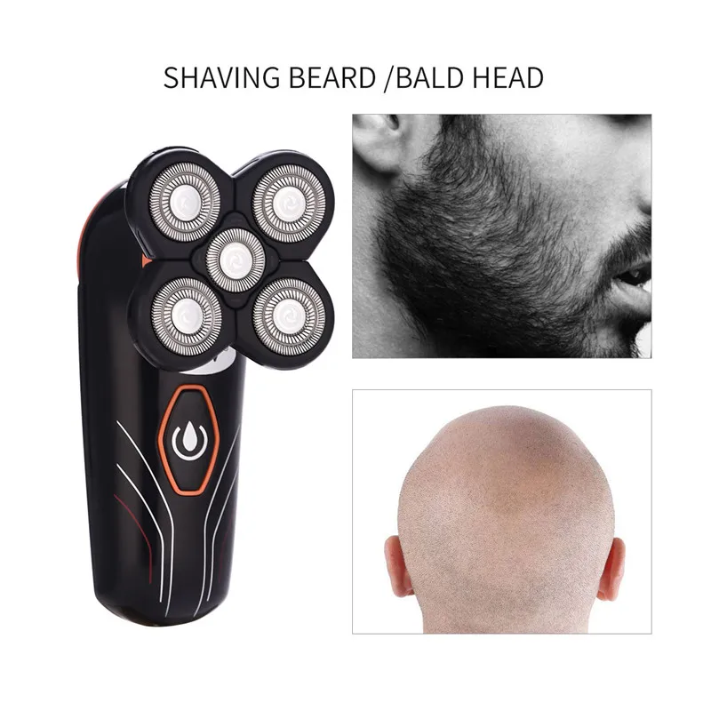 Electric Shaver for Men 5 Head Bald Shavers Razor Washable Floating Shaving Machine USB Rechargeable Cordless Beard Trimmer 46
Electric Shaver for Men 5 Head Bald Shavers Razor Washable Floating Shaving Machine USB Rechargeable Cordless Beard Trimmer 46