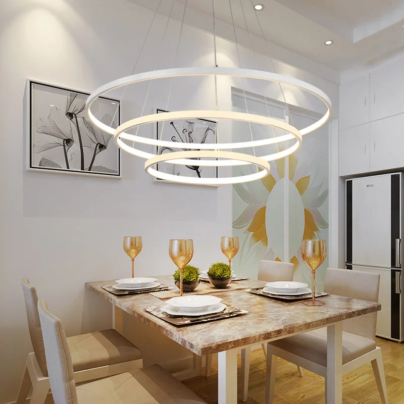 Modern minimalist acrylic ring LED circle chandelier creative slim living room study dining room lamps WF5111030
Modern minimalist acrylic ring LED circle chandelier creative slim living room study dining room lamps WF5111030
