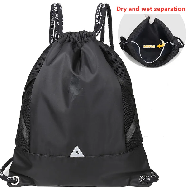 Multifunctional Men Outdoor Sport Bag Dry and wet separation Drawstring backpack Training Gym Bag Handbags Fitness Basketball
Multifunctional Men Outdoor Sport Bag Dry and wet separation Drawstring backpack Training Gym Bag Handbags Fitness Basketball
