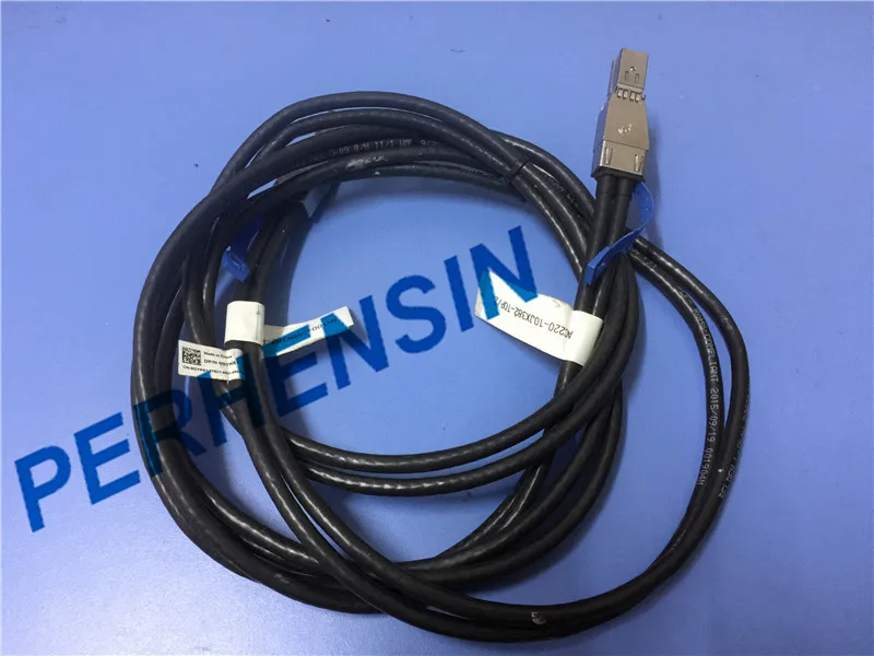 FOR Dell HD Mini External SAS Cable 0GYK61 GYK61 CN-0GYK61 for PV Md1400 6 Foot Black 100% TESED OK
FOR Dell HD Mini External SAS Cable 0GYK61 GYK61 CN-0GYK61 for PV Md1400 6 Foot Black 100% TESED OK