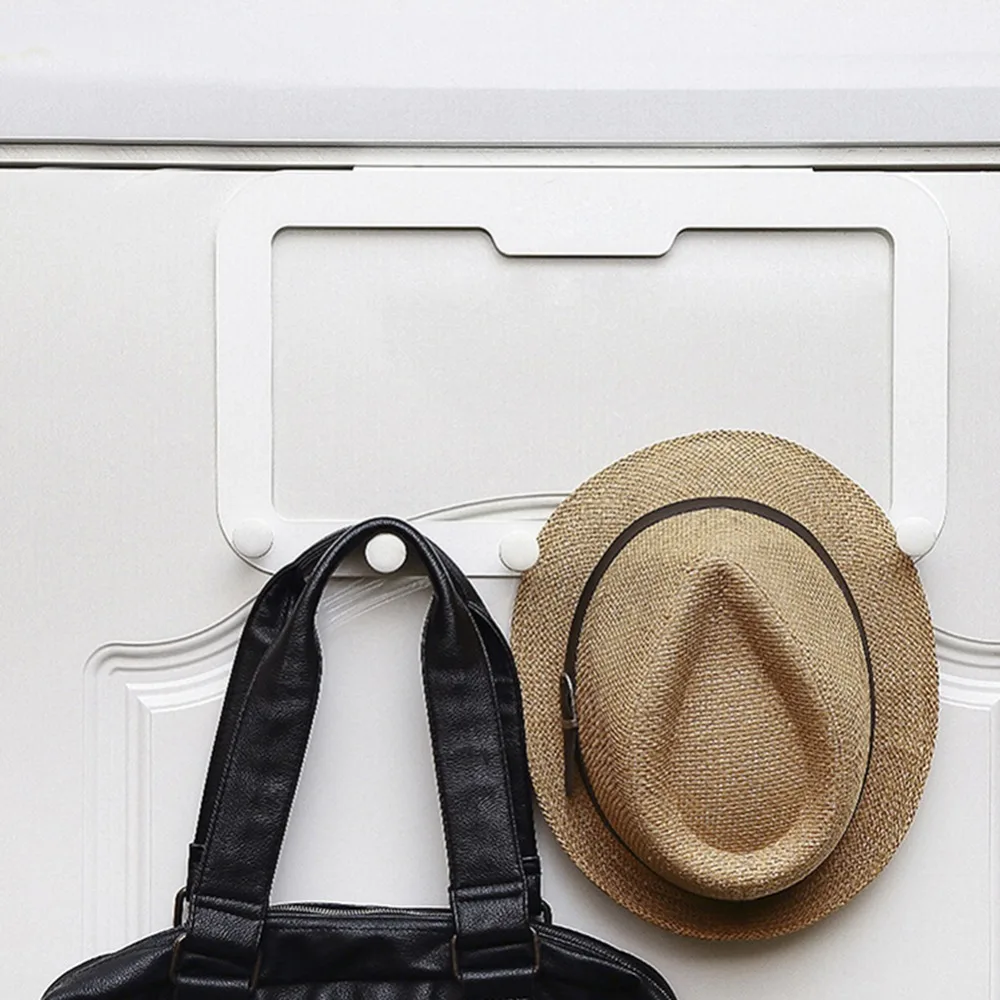 New Universal 6 Hooks Back Door Hanger Rack Bathroom Kitchen Organizer Storage Hanger Cupboard Closet Coat Rack Clothing Holder
New Universal 6 Hooks Back Door Hanger Rack Bathroom Kitchen Organizer Storage Hanger Cupboard Closet Coat Rack Clothing Holder