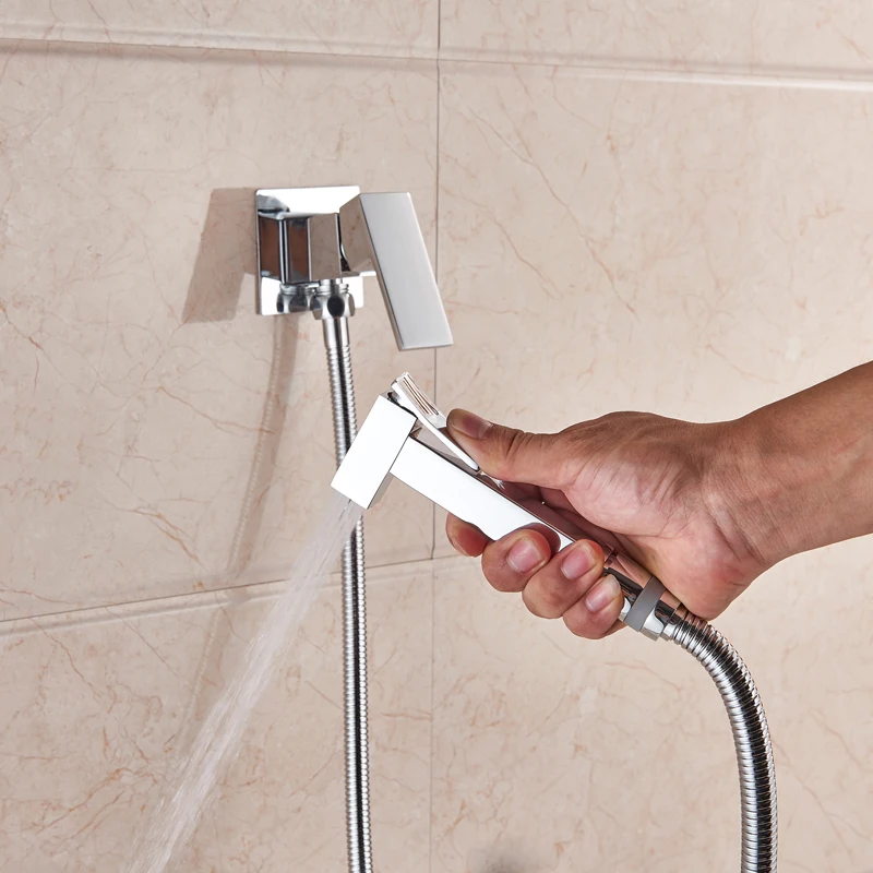Brushed Nickel Bidet Faucets Wall Mounted Bathroom Shower Tap Bidet Toilet Sprayer Bidet toilet Washer Mixer Faucet
Brushed Nickel Bidet Faucets Wall Mounted Bathroom Shower Tap Bidet Toilet Sprayer Bidet toilet Washer Mixer Faucet