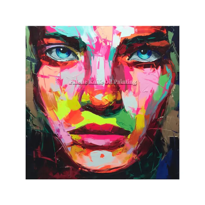 Francoise Nielly canvas Painting Palette knife Face oil painting wall art pictures for living room home decor caudros decoracion
Francoise Nielly canvas Painting Palette knife Face oil painting wall art pictures for living room home decor caudros decoracion