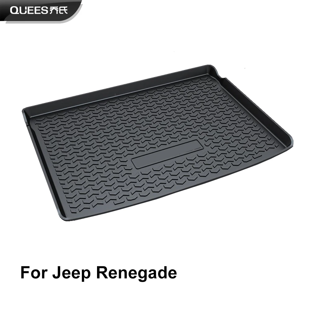 QUEES Custom Fit Cargo Liner Tray Trunk Floor Mat for Jeep Renegade ( BU ) 2014 2015 2016 2017 2018
QUEES Custom Fit Cargo Liner Tray Trunk Floor Mat for Jeep Renegade ( BU ) 2014 2015 2016 2017 2018