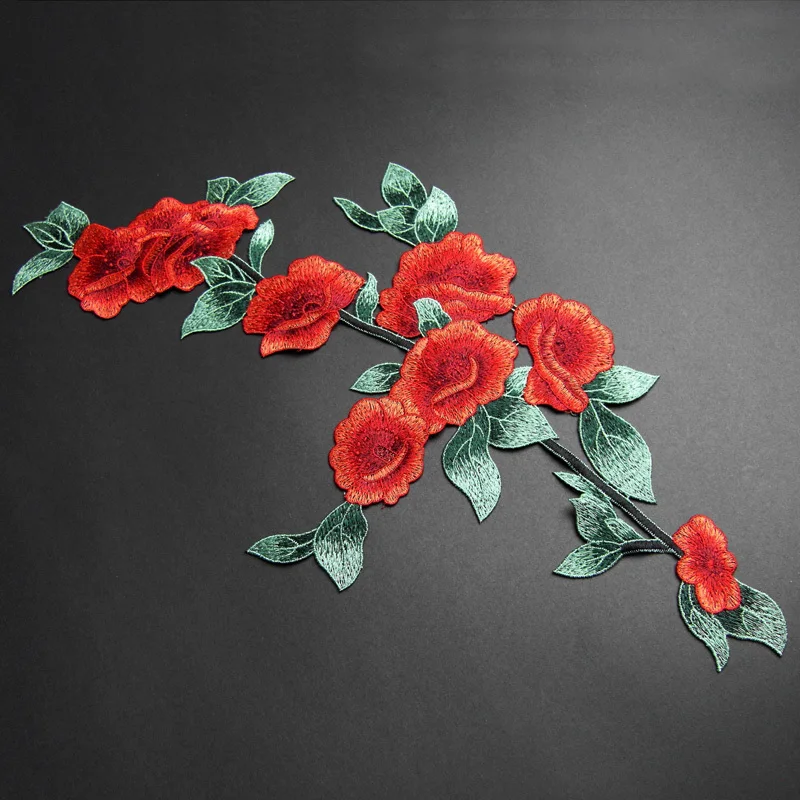 Large Size Soft Flower Patch Embroidery Cloth Paste Red and Purple Patches Embroidery DIY Accessories Sew On Type
Large Size Soft Flower Patch Embroidery Cloth Paste Red and Purple Patches Embroidery DIY Accessories Sew On Type