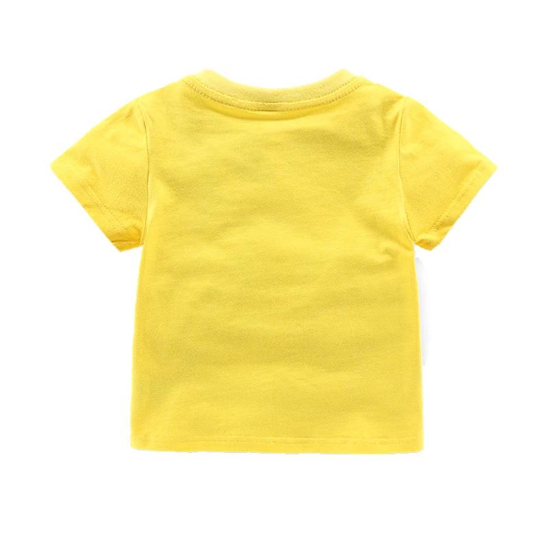 2018 Summer Baby Boys Shirt Cute Dinosaur Casual Cartoon Wild T-shirt Short-Sleeved Clothes Children's Clothing
2018 Summer Baby Boys Shirt Cute Dinosaur Casual Cartoon Wild T-shirt Short-Sleeved Clothes Children's Clothing