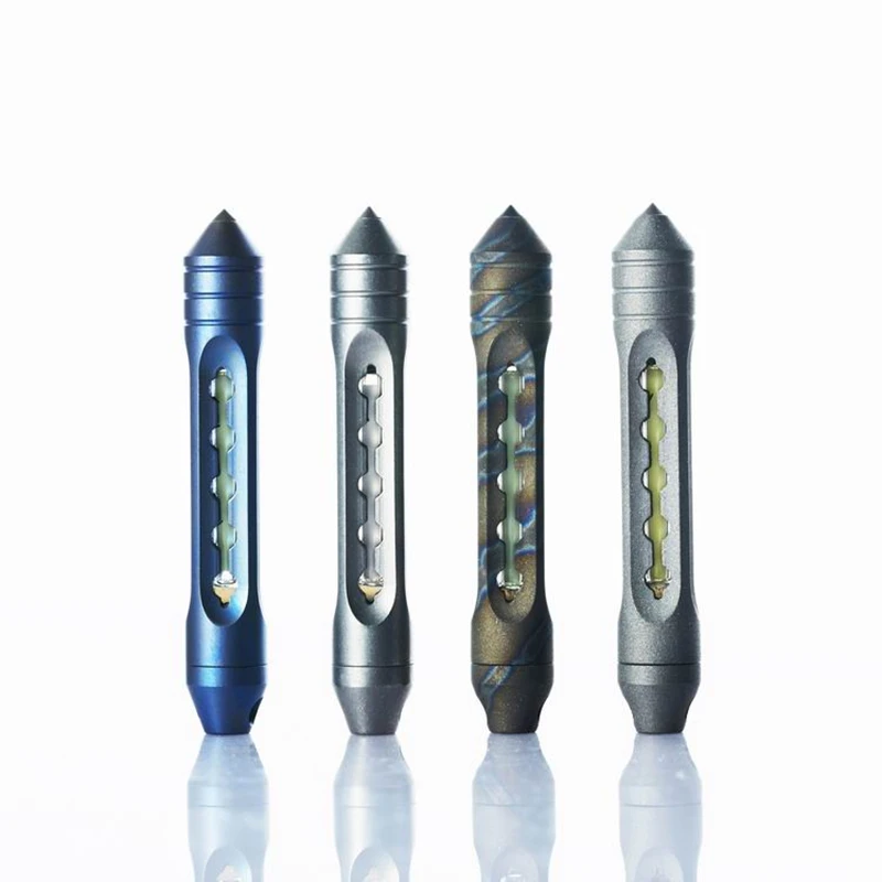 EDC Titanium Alloy Knife Beads with Tritium Gas Tubes Tungsten Steel Head Pendant Paracord Decorations EDC Multifunction Tools
EDC Titanium Alloy Knife Beads with Tritium Gas Tubes Tungsten Steel Head Pendant Paracord Decorations EDC Multifunction Tools