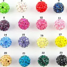 One Hole Half Drilled For Earrings ,150pcs/lot hot mixed color factory price sgsd blue 10mm Beads DIY crystal n4324