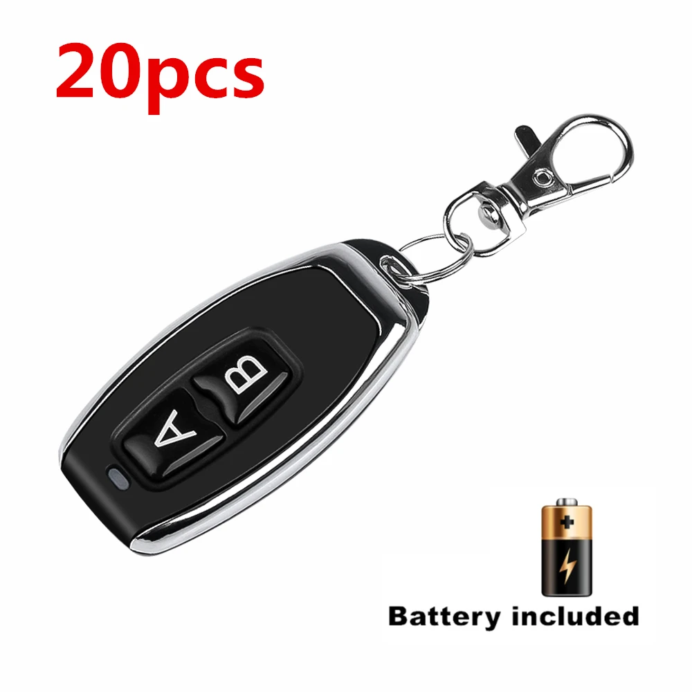 KEBIDU Wholesales 20pcs/lot 433Mhz Wireless Remote Control Switch AC 220v 110V 120V Relay Receiver Module RF Remote Controller
KEBIDU Wholesales 20pcs/lot 433Mhz Wireless Remote Control Switch AC 220v 110V 120V Relay Receiver Module RF Remote Controller