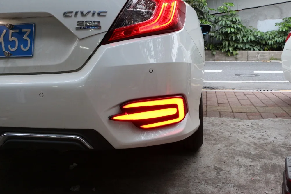 Osmrk led rear bumper light, brake lamp, driving light, night running lamp for Honda Civic 10th 2016
Osmrk led rear bumper light, brake lamp, driving light, night running lamp for Honda Civic 10th 2016