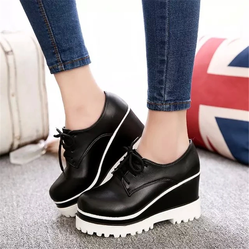 Women Height Increasing Casual Shoes 2016 Hot Sale Breathable Wedges Shoes for Women Platform Shoes Creepers D10 35
Women Height Increasing Casual Shoes 2016 Hot Sale Breathable Wedges Shoes for Women Platform Shoes Creepers D10 35