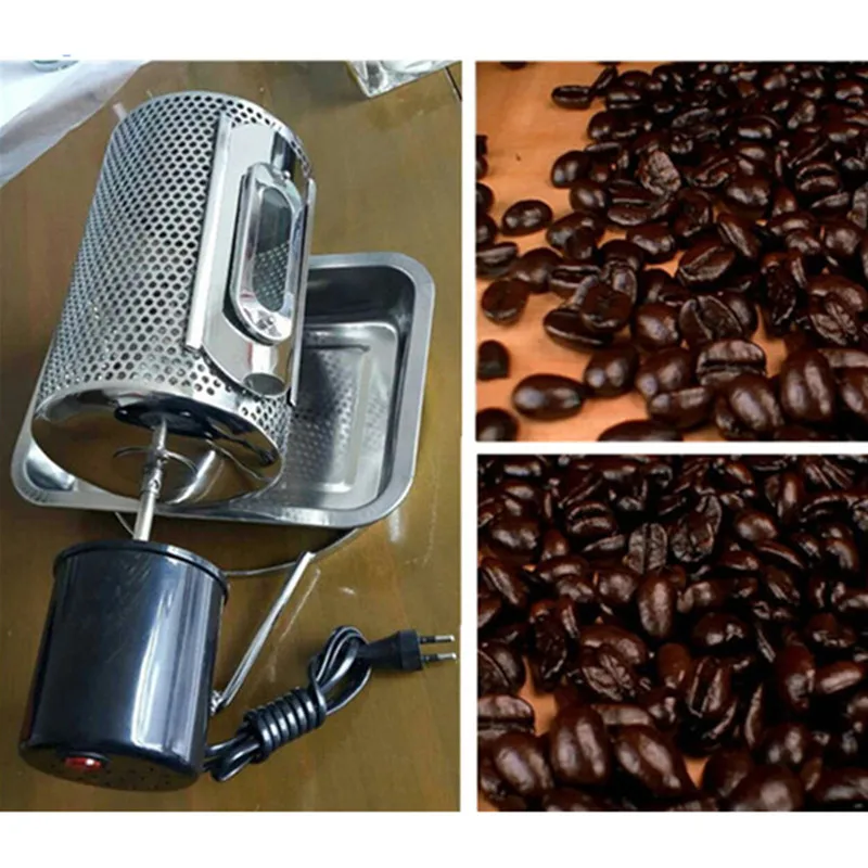 Электрическая машина для обжарки кофе из нержавеющей стали оборудование