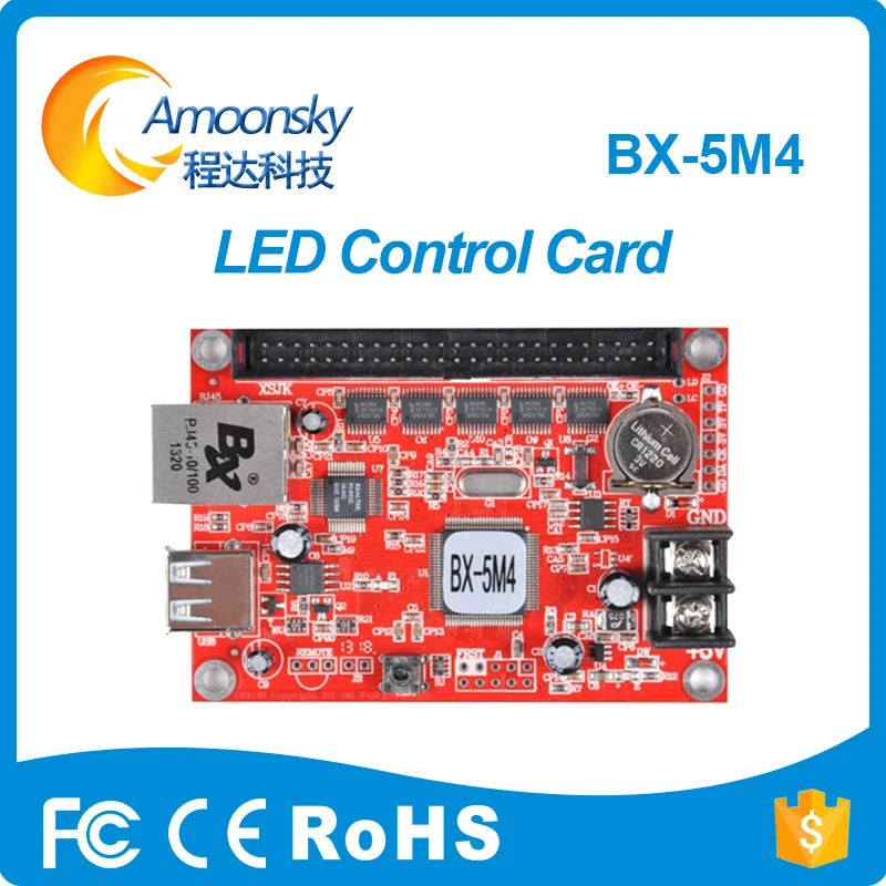 Onbon BX-5M4 with Ethernet and USB port led asynchronous control card for single and dual color
Onbon BX-5M4 with Ethernet and USB port led asynchronous control card for single and dual color