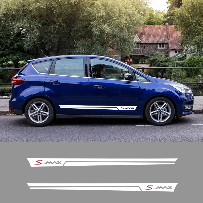 2 PCS Car Side Stripes Side Skirts Graphics Vinyl Sticker Decals Racing Sport Auto Stickers For Ford S-MAX
2 PCS Car Side Stripes Side Skirts Graphics Vinyl Sticker Decals Racing Sport Auto Stickers For Ford S-MAX
