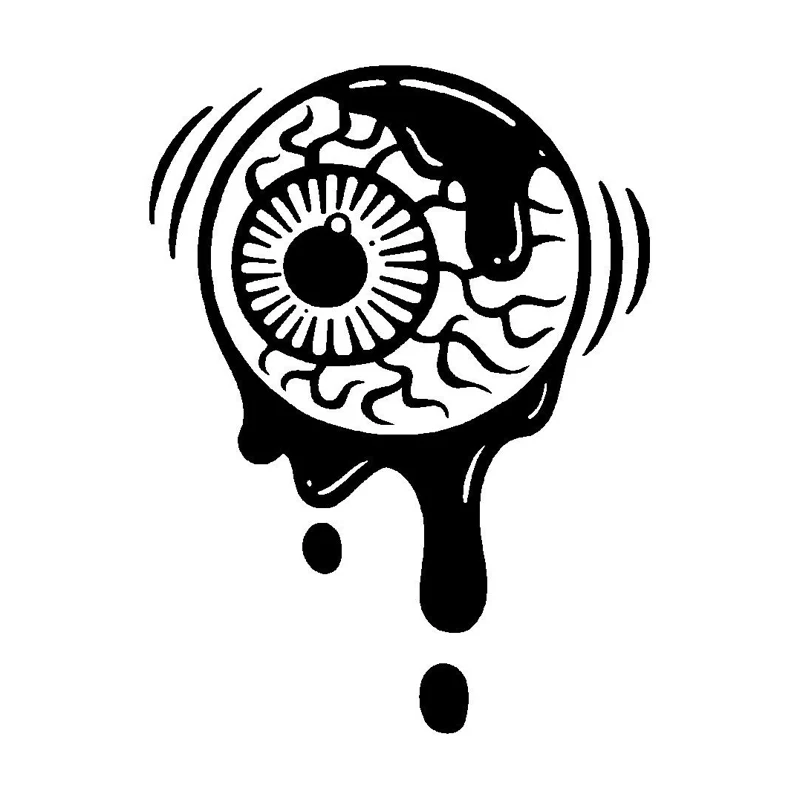 12.8cm*17cm Eyeball Bloody Fashion Car Styling Car Sticker Motorcycle Decal Black/Silver S3-5682
12.8cm*17cm Eyeball Bloody Fashion Car Styling Car Sticker Motorcycle Decal Black/Silver S3-5682