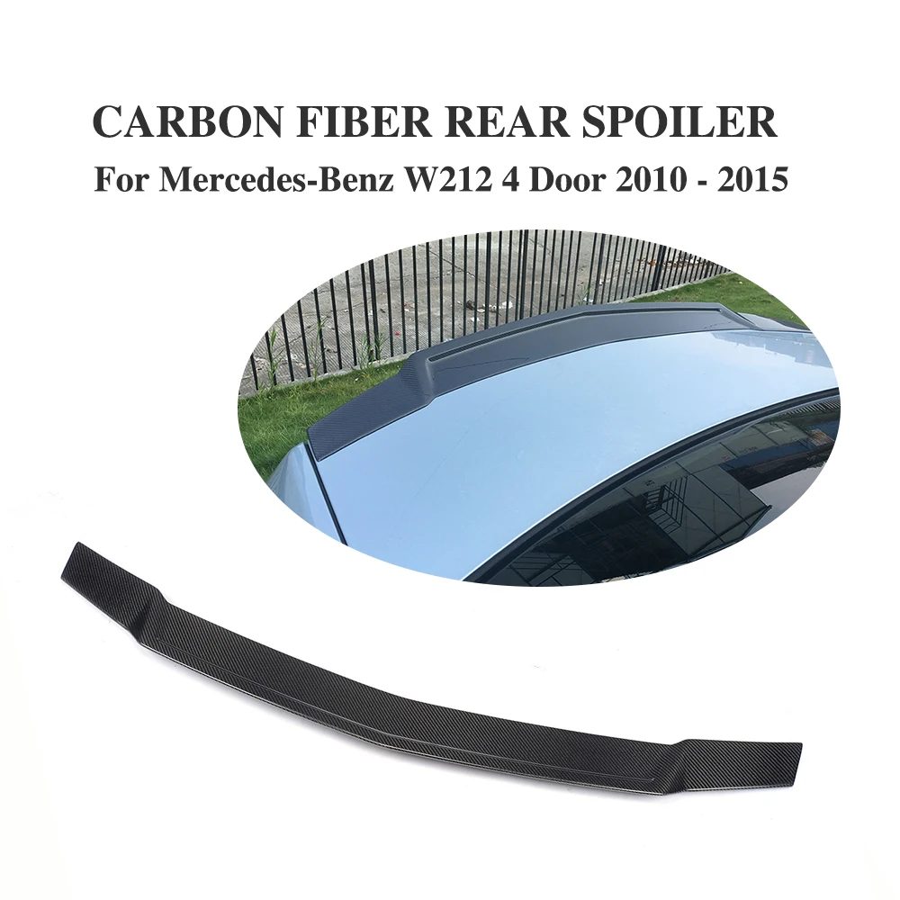 Carbon Fiber Car Rear Trunk Boot lip Spoiler for Mercedes Benz E-Class W212 E200 E350 E400 E500 E63 AMG Sedan 4 Door 2010-2015
Carbon Fiber Car Rear Trunk Boot lip Spoiler for Mercedes Benz E-Class W212 E200 E350 E400 E500 E63 AMG Sedan 4 Door 2010-2015