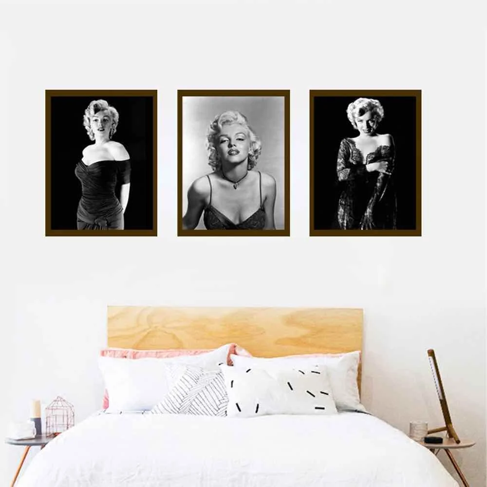 HAOCHU Marilyn Monroe Fashion Poster For Living Room Home Decor Painting Print Poster Simple Nordic Wall Picture Canvas Painting
HAOCHU Marilyn Monroe Fashion Poster For Living Room Home Decor Painting Print Poster Simple Nordic Wall Picture Canvas Painting