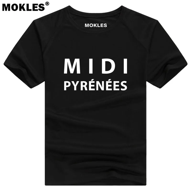 Миди Пиренеях футболка Бесплатная изготовление под заказ имя номер mediodia pirineos