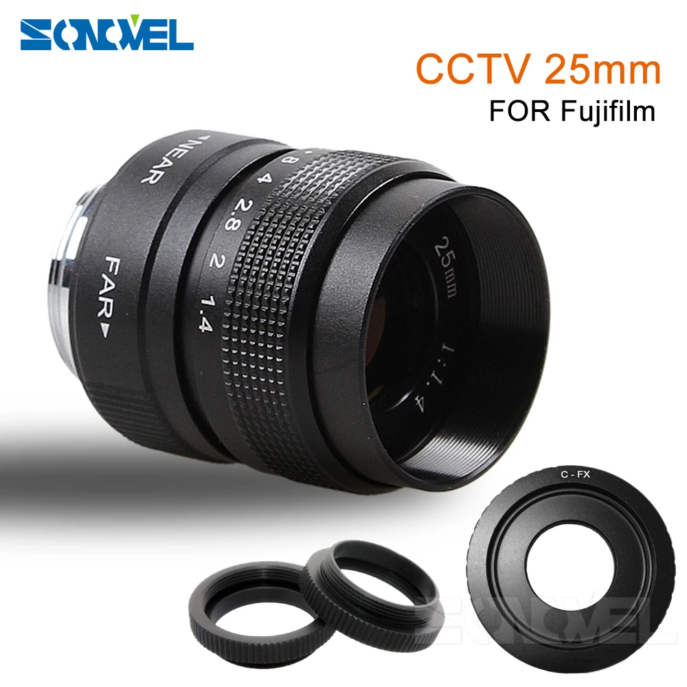FUJIAN 25mm f/1.4 C Mount CCTV f1.4 Lens for Fuji Fujifilm X-E2 X-E1 X-Pro1 X-M1
FUJIAN 25mm f/1.4 C Mount CCTV f1.4 Lens for Fuji Fujifilm X-E2 X-E1 X-Pro1 X-M1