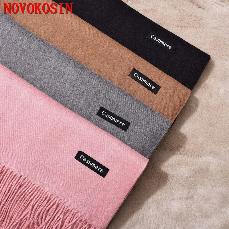 Luxury White Black Solid Color Scarf Unisex 2018 Female Thick Faux Cashmere Scarf Cotton Shawl Tassels Women Warm Wrap 70*210cm
Luxury White Black Solid Color Scarf Unisex 2018 Female Thick Faux Cashmere Scarf Cotton Shawl Tassels Women Warm Wrap 70*210cm