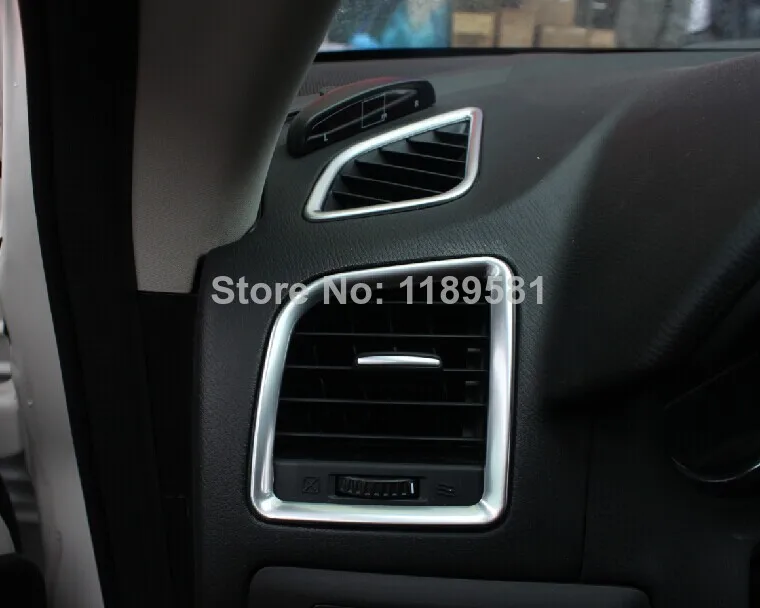 For Mazda CX-5 2013 2014 2015 2016 ABS Pearl Chrome Inside Interior Air-Condition Vent Outlet Cover Trim
For Mazda CX-5 2013 2014 2015 2016 ABS Pearl Chrome Inside Interior Air-Condition Vent Outlet Cover Trim