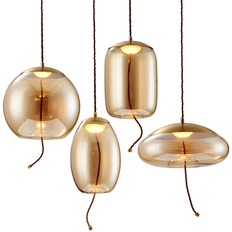 Minimalist Creative Glass LED Chandelier Lighting Designer Lighting For Living Room Coffee bar Model Dining Room Lamp
Minimalist Creative Glass LED Chandelier Lighting Designer Lighting For Living Room Coffee bar Model Dining Room Lamp