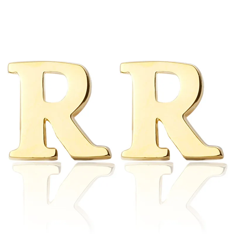 HYX Jewellery 2016 NEW ARRIVAL Gold A-Z Letter R Famous Brand Enamel Wedding gift cuff links wholesale& retail Shirt Cufflinks
HYX Jewellery 2016 NEW ARRIVAL Gold A-Z Letter R Famous Brand Enamel Wedding gift cuff links wholesale& retail Shirt Cufflinks
