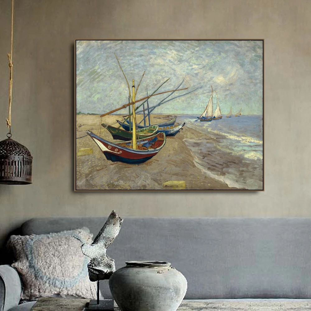 Van Gogh Canvas Art Poster Classic 《Fishing Boats》Oil Painting Wall Decor Pictures for Living Room Home Decoration
Van Gogh Canvas Art Poster Classic 《Fishing Boats》Oil Painting Wall Decor Pictures for Living Room Home Decoration