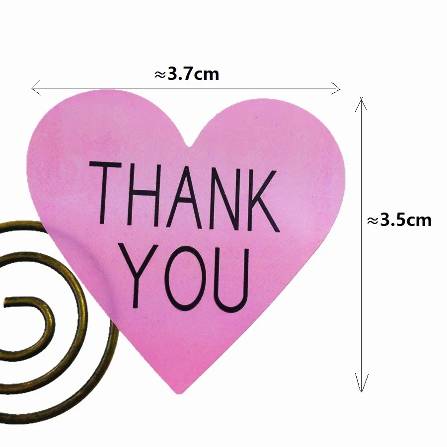 100pcs/lot Vintage THANK YOU Pink Sticker Romantic Heart Design Paper Sticker For Gifts
100pcs/lot Vintage THANK YOU Pink Sticker Romantic Heart Design Paper Sticker For Gifts