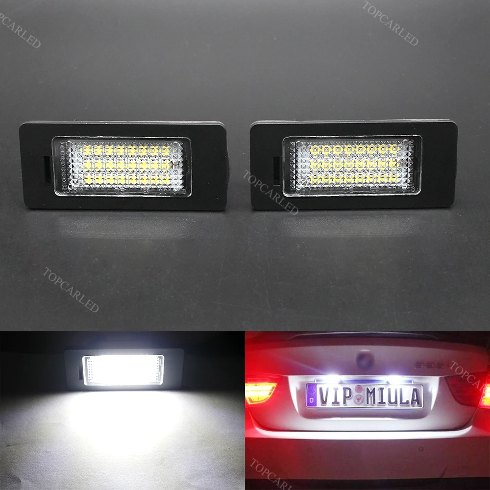2pcs Super Bright 18 LED Rear Number License Plate Lights Lamp Fit For Car BMW E81 E82 E90 E92 E60 X1 X5 X6 License Plate Lamp
2pcs Super Bright 18 LED Rear Number License Plate Lights Lamp Fit For Car BMW E81 E82 E90 E92 E60 X1 X5 X6 License Plate Lamp