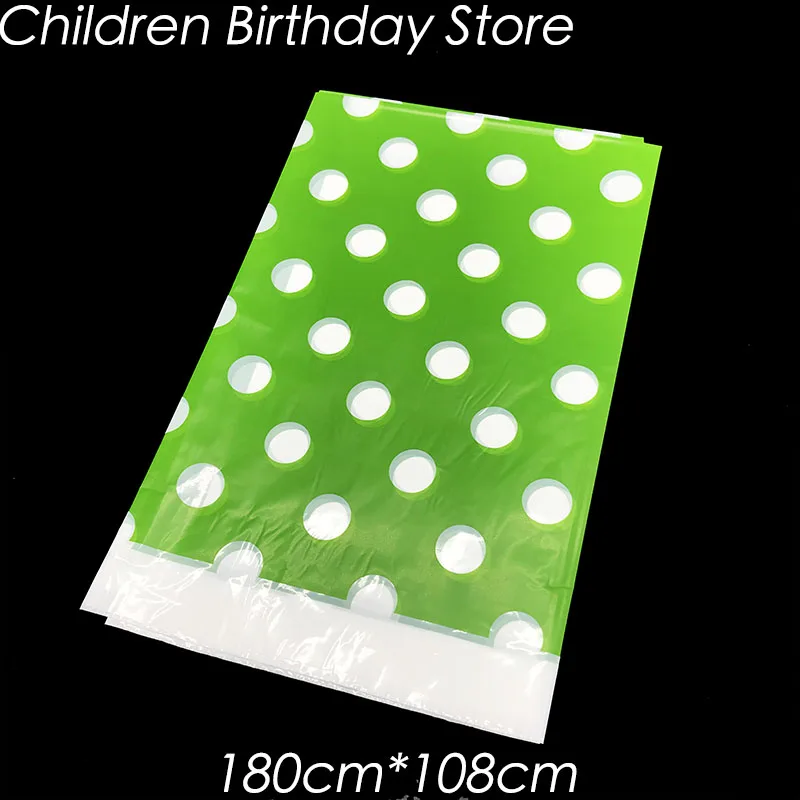1pcs/lot light green dots disposable tablecloths dots theme birthday party decorations light green dots plastic tablecloths
1pcs/lot light green dots disposable tablecloths dots theme birthday party decorations light green dots plastic tablecloths