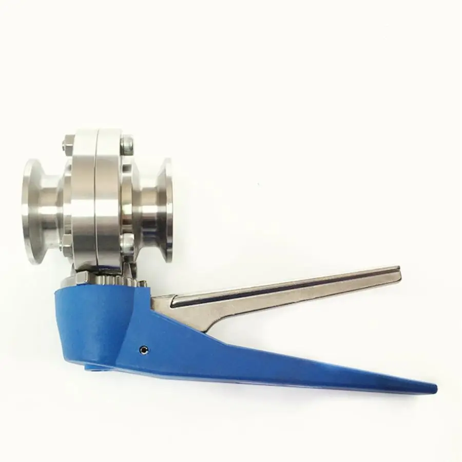 Fit 63mm Pipe OD x 2.5" Tri Clamp Sanitary Butterfly Squeeze Trigger Flow Control Valve SUS 316L Stainless Brewing
Fit 63mm Pipe OD x 2.5" Tri Clamp Sanitary Butterfly Squeeze Trigger Flow Control Valve SUS 316L Stainless Brewing